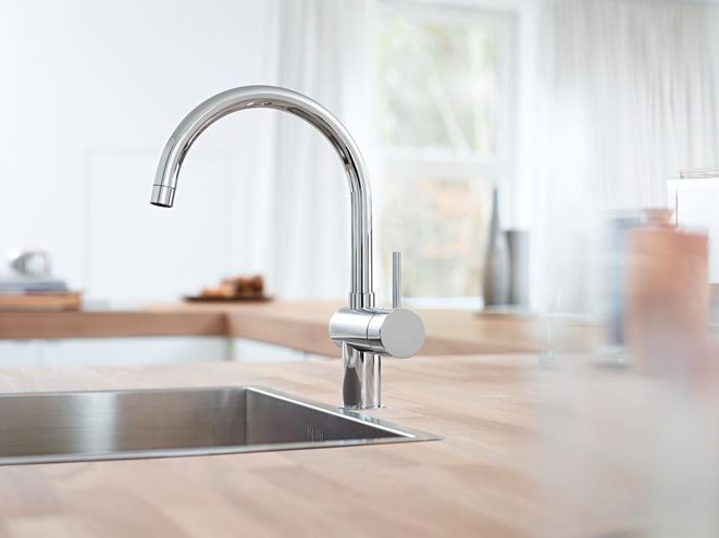 GROHE MINTA dřezová baterie, chrom 32917000 Obrázek - fotka
