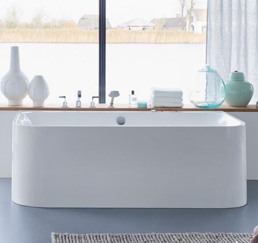 DURAVIT HAPPY D.2 vana 180x80 cm, pro 2 osoby, s nožičkami, akrylát 700318000000000 Obrázek - fotka