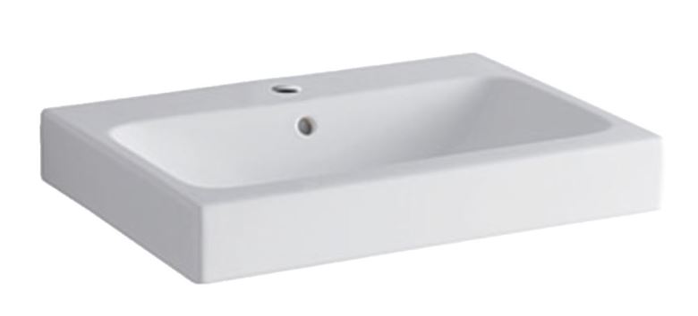 GEBERIT ICON umyvadlo 60 cm, s otvorem pro baterii a přepadem 124060000 Obrázek - Hlavní obrázek