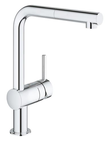 GROHE MINTA dřezová baterie, s vytahovací sprškou, chrom 32168000 Obrázek - Hlavní obrázek