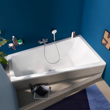 DURAVIT NO.1 rohová vana 150x80 cm, bez nožiček, akrylát 700505000000000 Obrázek - fotka