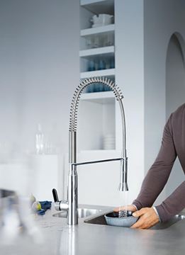 GROHE K7 dřezová baterie, s flexi ramínkem a sprškou, chrom 32950000 Obrázek - fotka