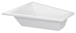 DURAVIT PAIOVA rohová vana 180x140 cm, bez nožiček, akrylát