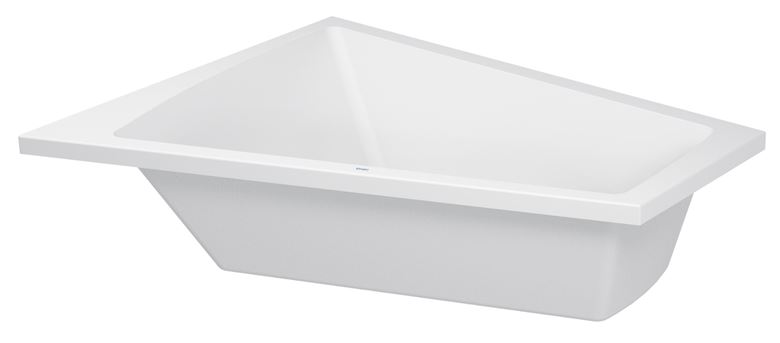 DURAVIT PAIOVA rohová vana 180x140 cm, bez nožiček, akrylát 700216000000000 Obrázek - Hlavní obrázek