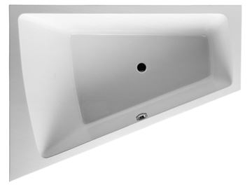 DURAVIT PAIOVA rohová vana 180x140 cm, bez nožiček, akrylát 700216000000000 Obrázek - fotka