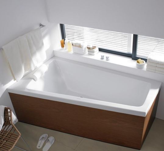 DURAVIT PAIOVA rohová vana 170x130 cm, bez nožiček, akrylát 700214000000000 Obrázek - fotka