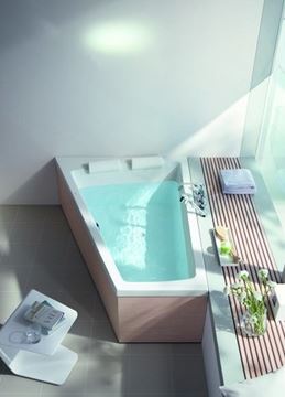 DURAVIT PAIOVA rohová vana 170x130 cm, bez nožiček, akrylát 700214000000000 Obrázek - fotka
