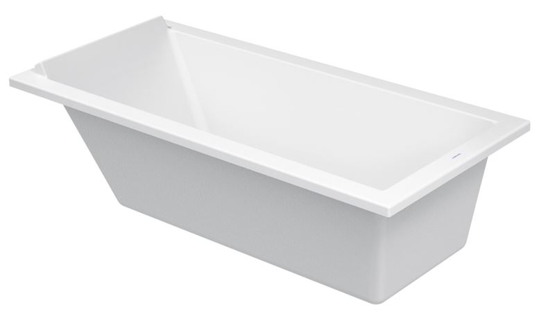 DURAVIT STARCK vana 170x80 cm, bez nožiček, akrylát 700336000000000 Obrázek - fotka
