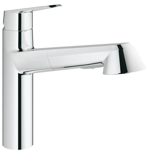 GROHE EURODISC COSMOPOLITAN dřezová baterie, s vytahovací sprškou, chrom 32257002 Obrázek - Hlavní obrázek