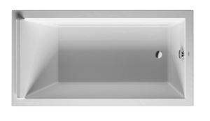 DURAVIT STARCK vana 170x90 cm, bez nožiček, akrylát