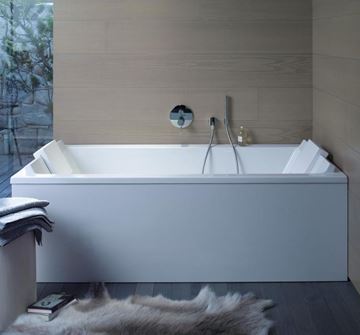 DURAVIT STARCK vana 180x90 cm, pro 2 osoby, bez nožiček, akrylát 700339000000000 Obrázek - fotka