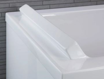 DURAVIT STARCK vana 180x90 cm, pro 2 osoby, bez nožiček, akrylát 700339000000000 Obrázek - fotka