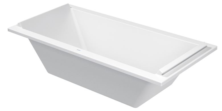 DURAVIT STARCK vana 190x90 cm, pro 2 osoby, bez nožiček, akrylát 700340000000000 Obrázek - fotka