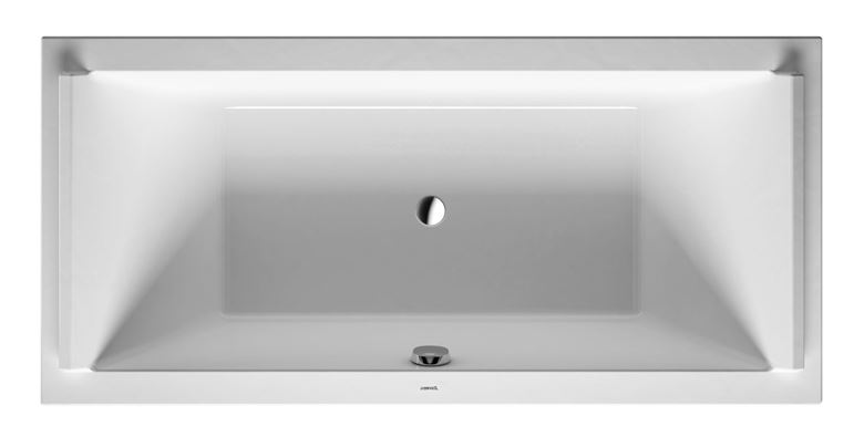 DURAVIT STARCK vana 190x90 cm, pro 2 osoby, bez nožiček, akrylát 700340000000000 Obrázek - Hlavní obrázek