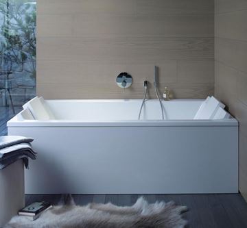 DURAVIT STARCK vana 190x90 cm, pro 2 osoby, bez nožiček, akrylát 700340000000000 Obrázek - fotka