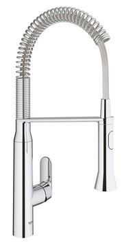 GROHE K7 dřezová baterie, s flexi ramínkem a sprškou, chrom