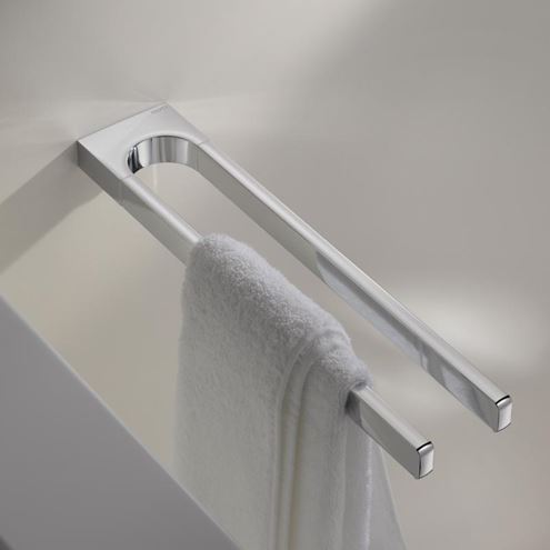 KEUCO MOLL držák ručníků 450 mm, dvouramenný, chrom 12718010000 Obrázek - fotka
