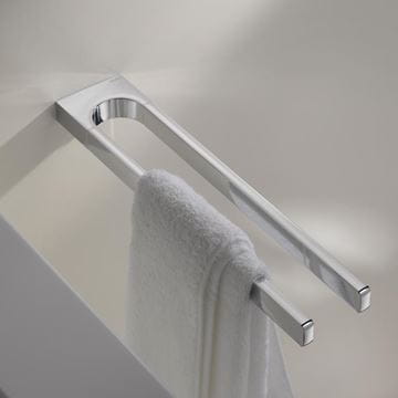 KEUCO MOLL držák ručníků 450 mm, dvouramenný, chrom 12718010000 Obrázek - fotka
