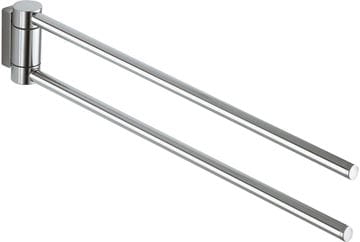 KEUCO PLAN držák ručníků 438 mm, dvojramenný, otočný, chrom