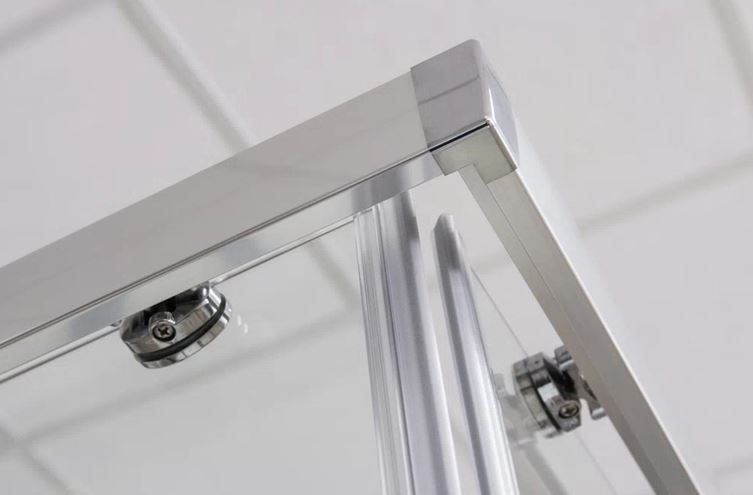 ROTH LEGA LINE LLS2/900 SMONT sprchový kout 90x90 cm, rohový vstup, posuvné dveře, brillant/sklo transparent 554-9000000-00-02 Obrázek - fotka