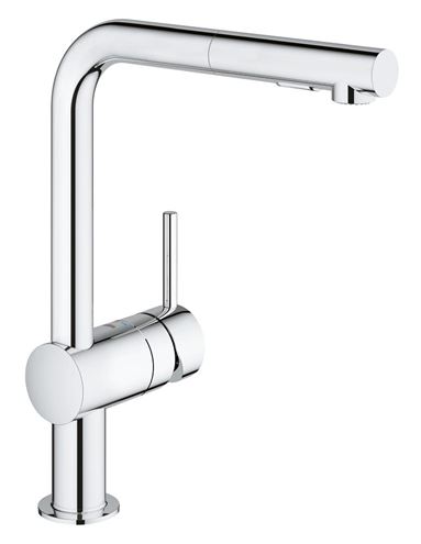 GROHE MINTA dřezová baterie, s vytahovací sprškou, chrom 30274000 Obrázek - Hlavní obrázek