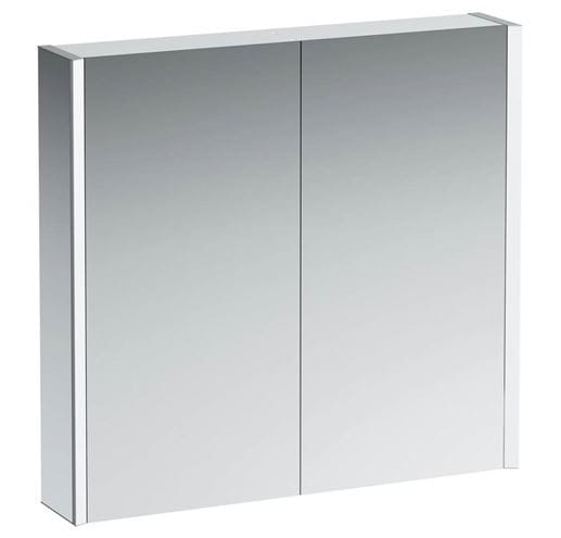 LAUFEN FRAME 25 zrcadlová skříňka 80x75x15 cm, osvětlení, hliník, zrcadlo H4085239001441 Obrázek - Hlavní obrázek