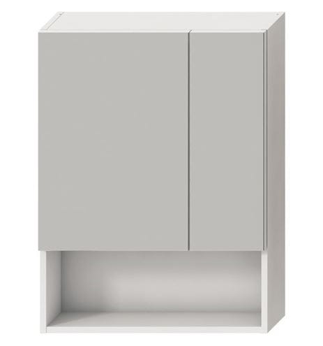 JIKA LYRA zrcadlová skříňka 60x80x15,3 cm, lamino, bílá H4532410383041 Obrázek - Hlavní obrázek