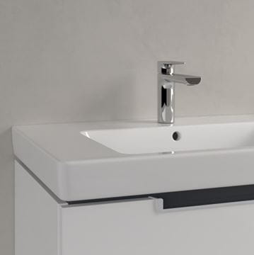 VILLEROY & BOCH SUBWAY 2.0 dvojumyvadlo 130 cm, se 2 otvory pro baterie a přepadem, alpská bílá 7175D001 Obrázek - fotka