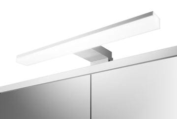 JOKEY DEKOR ALU LED zrcadlová skříňka 65,4x71,3x20,6 cm, osvětlení, s vypínačem a el. zásuvkou, hliník, bílá 124512020-0110 Obrázek - fotka