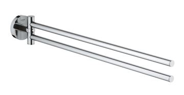 GROHE ESSENTIALS držák ručníků 439 mm, dvojramenný, chrom