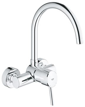 GROHE CONCETTO dřezová nástěnná baterie, chrom