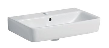 GEBERIT SELNOVA COMPACT umyvadlo 60 cm, s otvorem pro baterii a přepadem