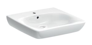 GEBERIT SELNOVA COMFORT bezbariérové umyvadlo 55 cm, s otvorem pro baterii a přepadem
