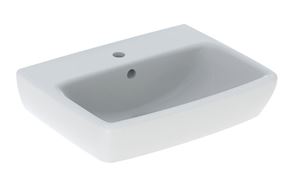 GEBERIT SELNOVA SQUARE umývátko 45 cm, s otvorem pro baterii a přepadem