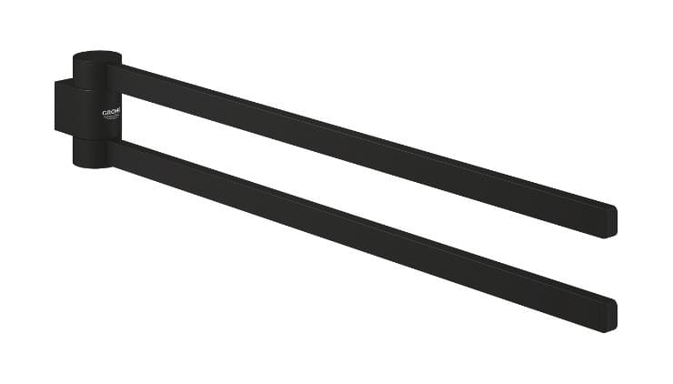 GROHE SELECTION držák ručníků 441 mm, dvojramenný, phantom black 41219KF0 Obrázek - Hlavní obrázek