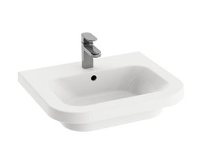 RAVAK CHROME umyvadlo 55 cm, s otvorem pro baterii a přepadem