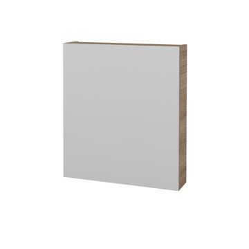 CONCEPT 150 zrcadlová skříňka 60x68x12,7 cm, panty vlevo, MDF, cafe