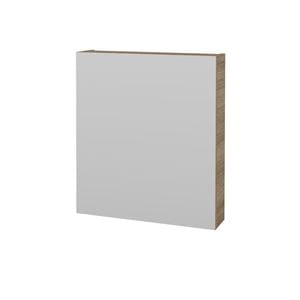 CONCEPT 150 zrcadlová skříňka 60x68x12,7 cm, panty vpravo, MDF, cafe