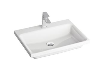RAVAK COMFORT 600 umyvadlo 60 cm, s otvorem pro baterii, bez přepadu