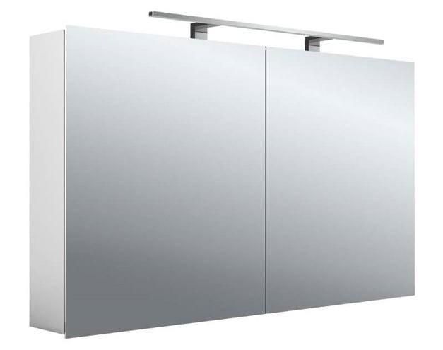 EMCO MEE zrcadlová skříňka 120x74,6x15,5 cm, osvětlení, s vypínačem a el. zásuvkou, hliník, stříbrná 949805053 Obrázek - Hlavní obrázek