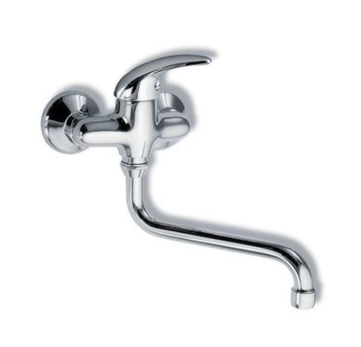 NOVASERVIS METALIA 55 dřezová nástěnná baterie, chrom 55074/T,0 Obrázek - Hlavní obrázek