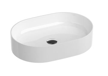 RAVAK CERAMIC 550 SLIM O umyvadlo na desku 55 cm, bez přepadu