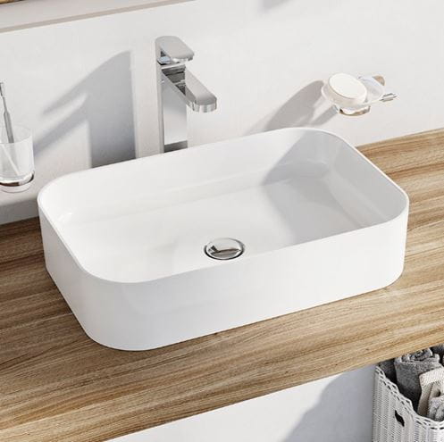 RAVAK CERAMIC 550 SLIM R umyvadlo na desku 55 cm, bez přepadu XJX01155002 Obrázek - fotka