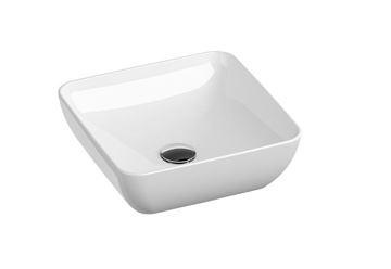 RAVAK UNI 380 S SLIM umyvadlo na desku 38 cm, bez přepadu XJX01138001 Obrázek - fotka