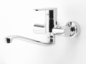 NOVASERVIS TITANIA FRESH dřezová nástěnná baterie, chrom 96074,0 Obrázek - fotka