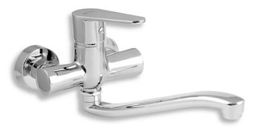 NOVASERVIS TITANIA FRESH dřezová nástěnná baterie, chrom