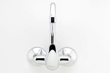 NOVASERVIS METALIA 55 dřezová nástěnná baterie, chrom 55034,0 Obrázek - fotka