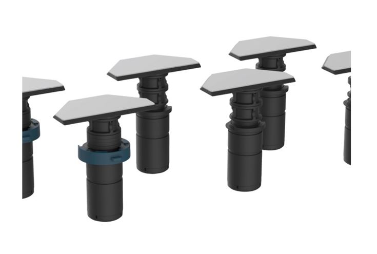 BETTE LEVEL nohy pro sprchové vaničky 1000 až 1200 mm B57-0421 Obrázek - Hlavní obrázek