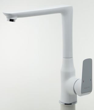NOVASERVIS NOBLESS TINA dřezová baterie, bílá/chrom 38714,1 Obrázek - fotka