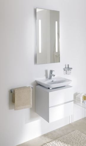 LAUFEN CASE držák ručníku 400 mm, eloxovaný hliník H4909521040001 Obrázek - fotka